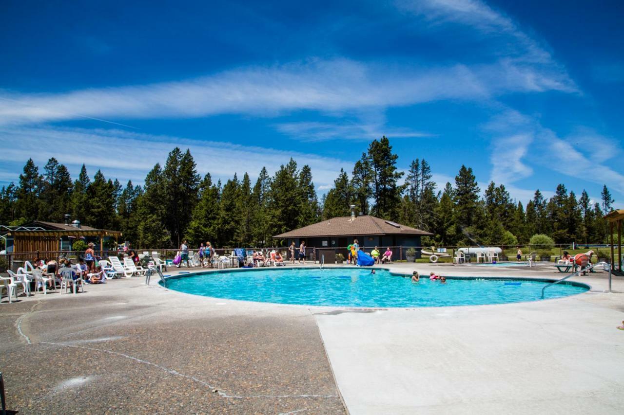Bend-Sunriver Camping Resort 24 Ft. Yurt 12 Exterior foto